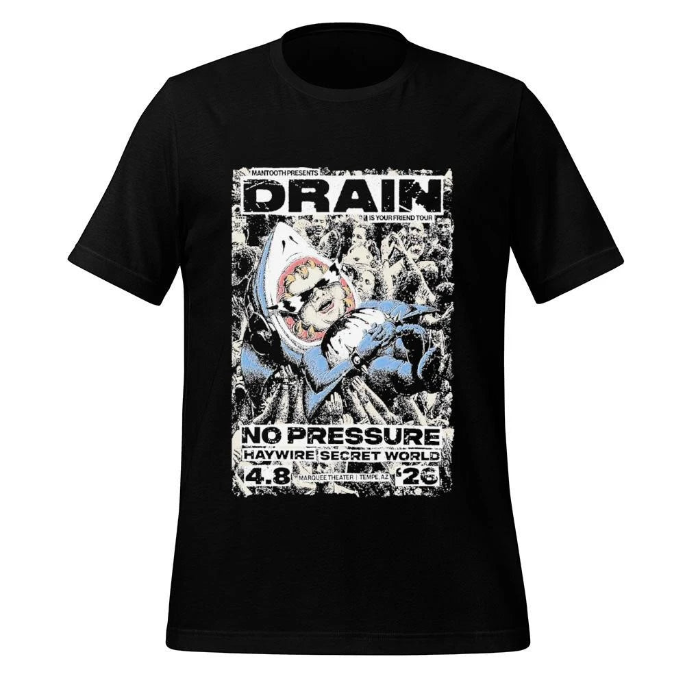 Drain Marquee Theatre In Tempe AZ Apr 8 2026 Poster Shirt