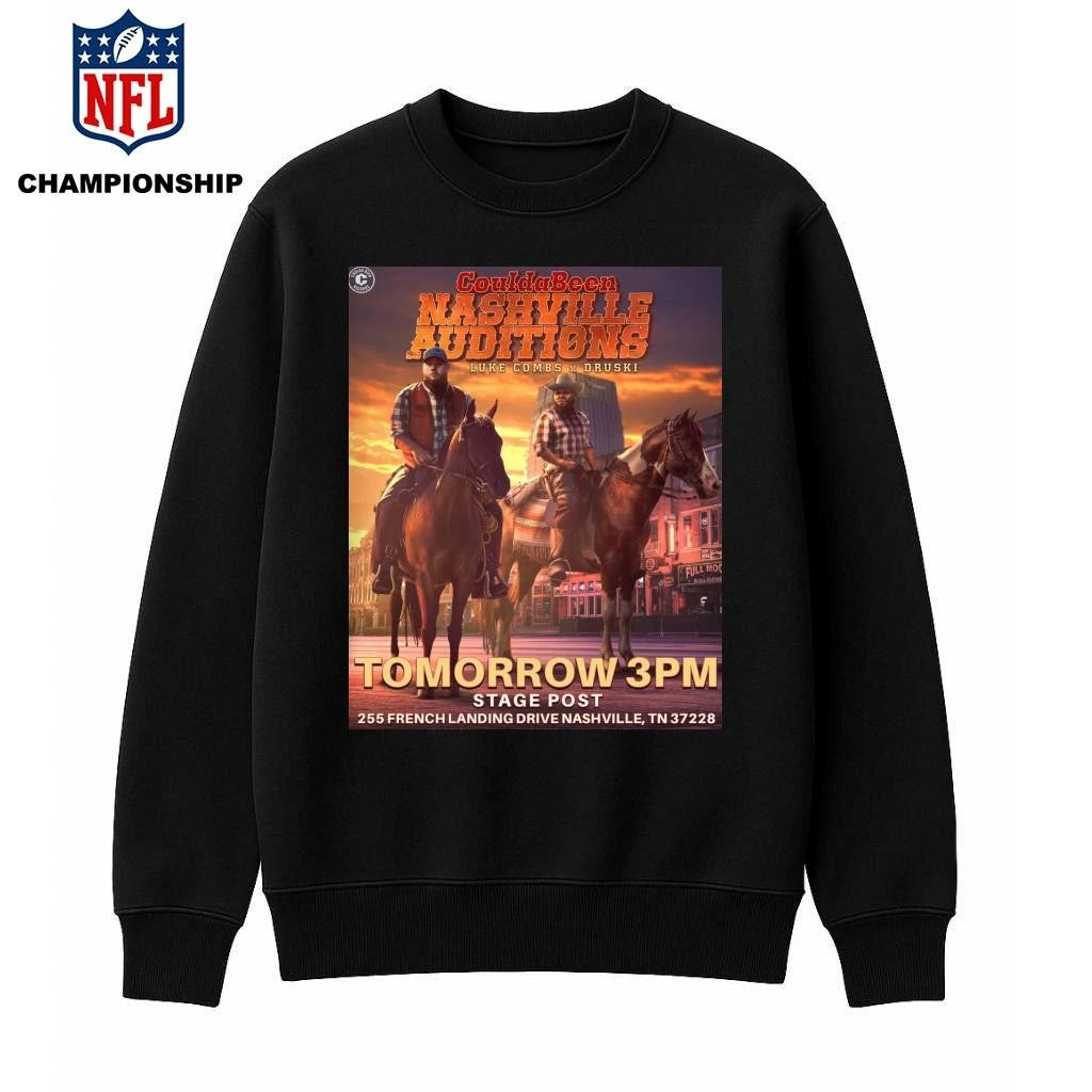 Druski Luke Combs Coulda Been Nashville Auditions 2026 Shirt