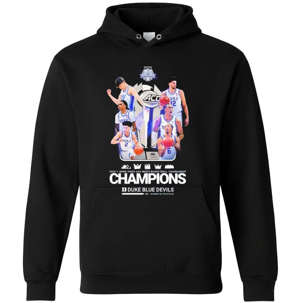 Duke Men’s Basketball 2026 ACC Champions Tournament Shirt