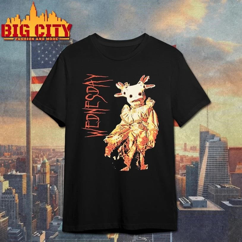 ednesday Standing Doll Scary Shirt