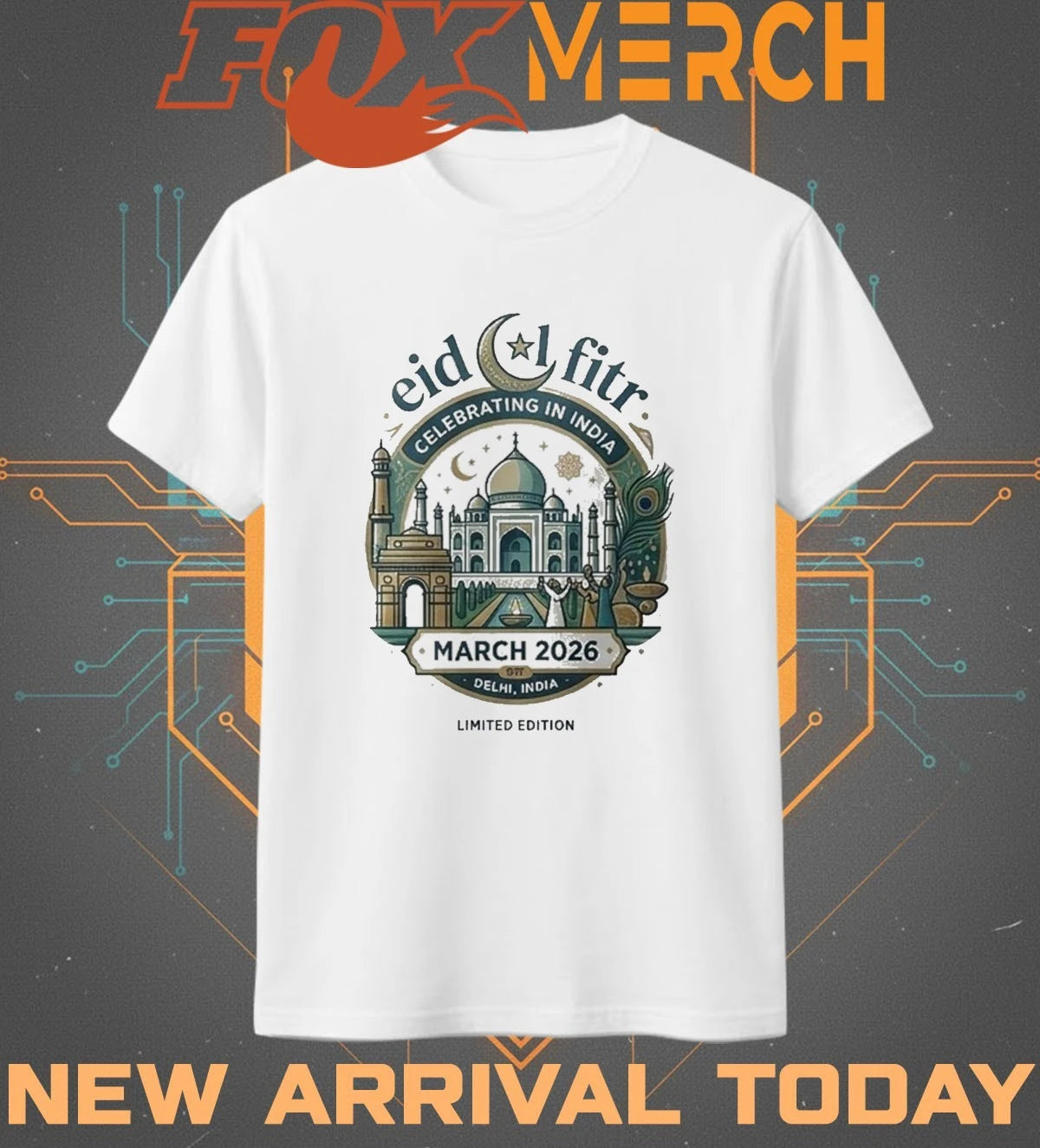 Eid Ul Fitr 2026 in India even t-shirt
