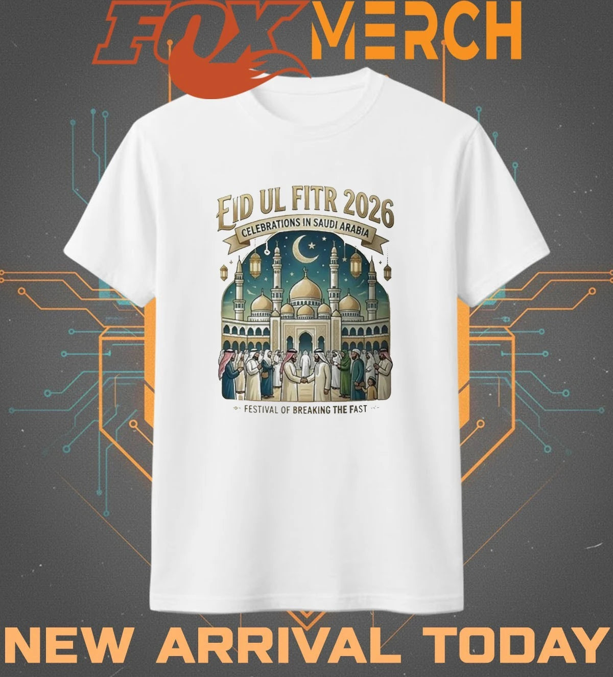 Eid Ul Fitr 2026 in Saudi Arabia even t-shirt