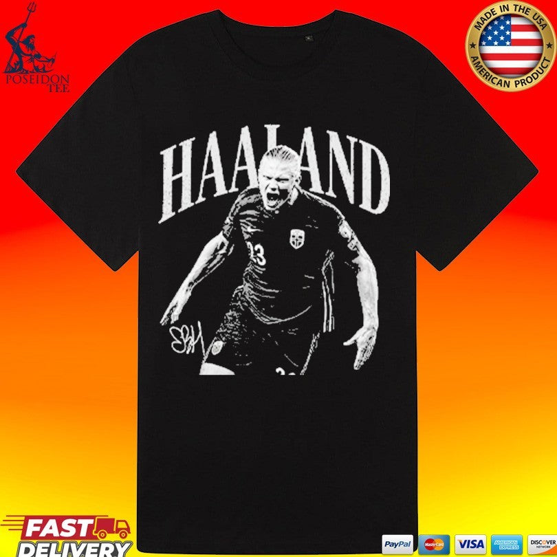 Erling Haaland Norway Football T-shirt
