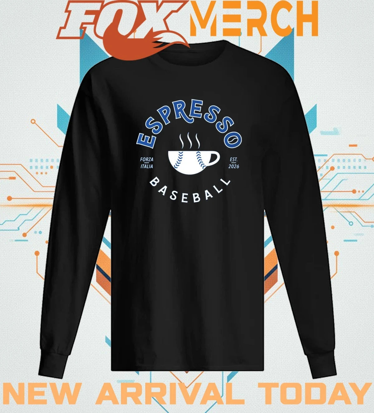 Espresso baseball forza Italia est 2026 t-shirt