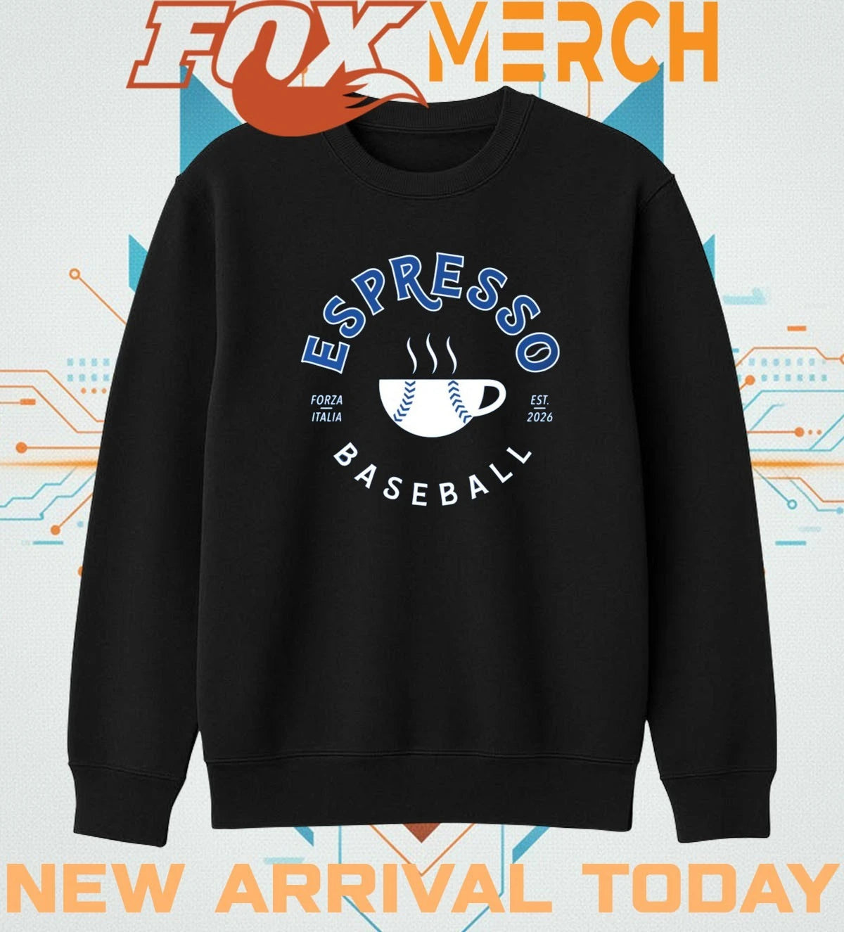Espresso baseball forza Italia est 2026 t-shirt