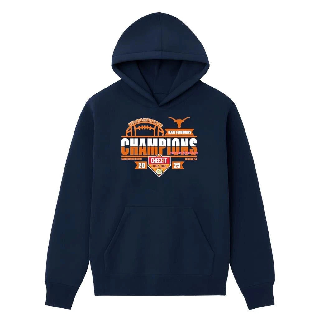 exas Longhorns Football 2025 Cheez-It Citrus Bowl Champions Locker Room Shirt