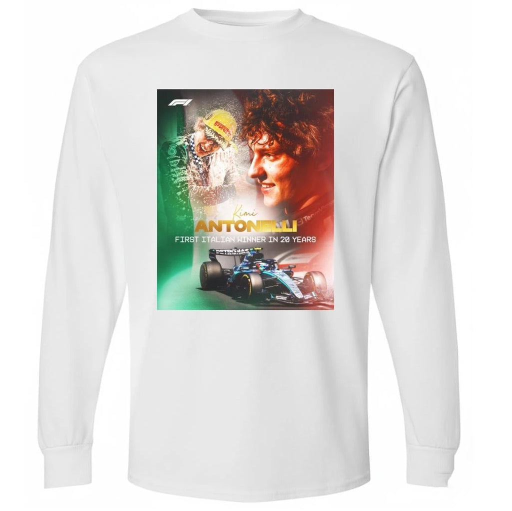 F1 Kimi Antonelli First Italian Winner In Chinese Grand Prix 2026 Shirt