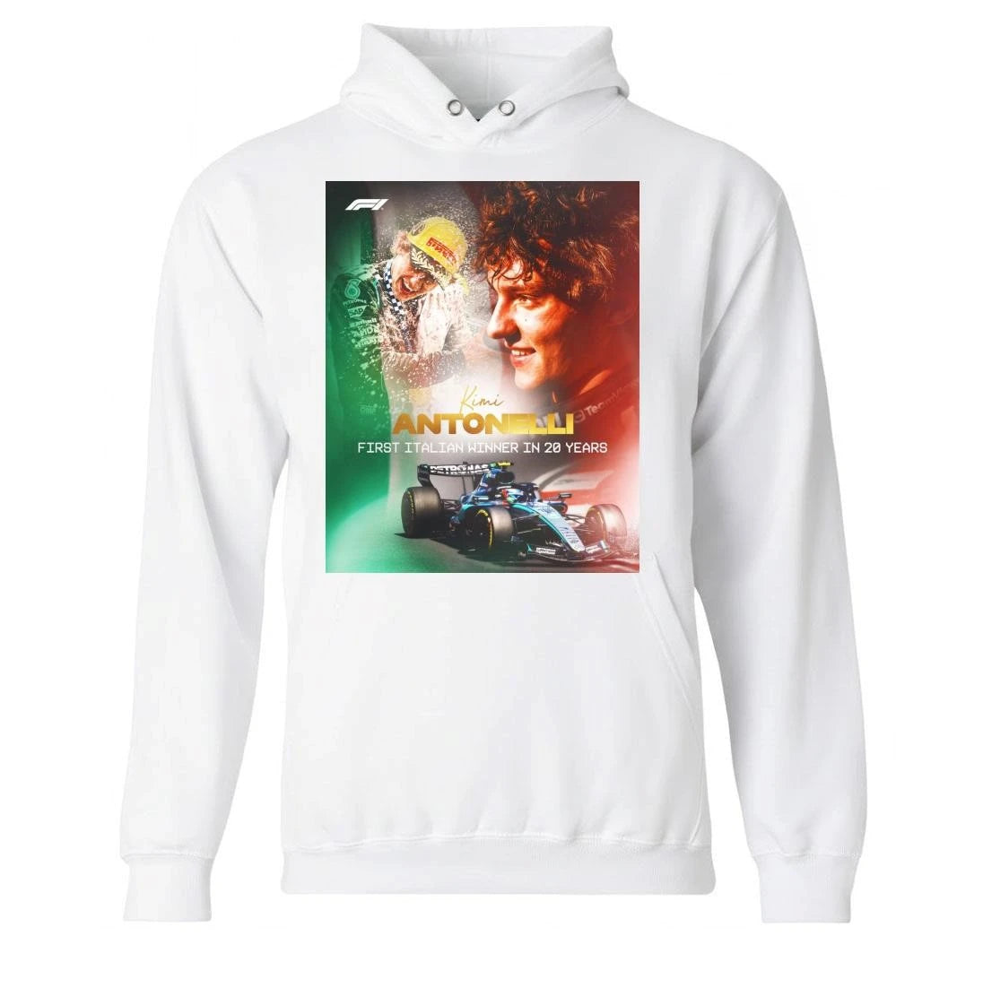 F1 Kimi Antonelli First Italian Winner In Chinese Grand Prix 2026 Shirt