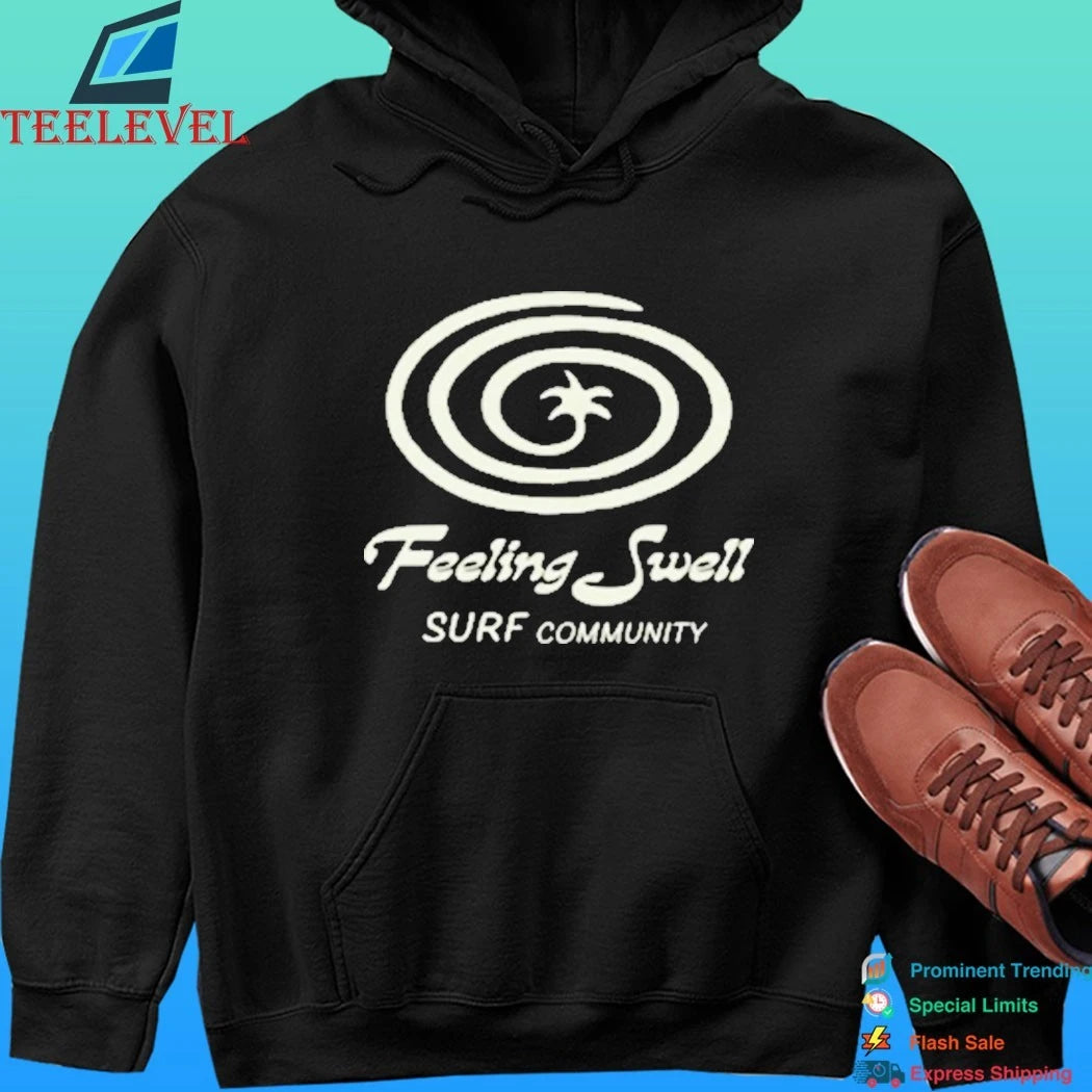 Feeling Well Surf Community Swirl Shirt