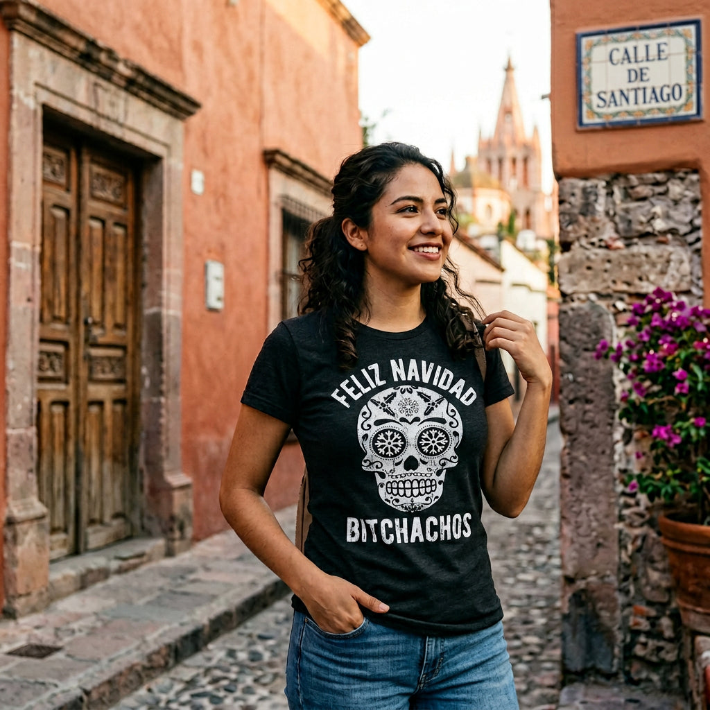 Feliz Navidad Bitchachos Women's T Shirt