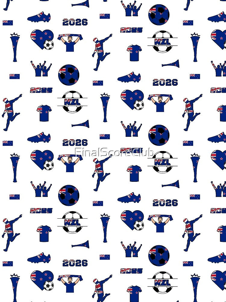 New Zealand 2026 Soccer Collection by FinalScoreClub