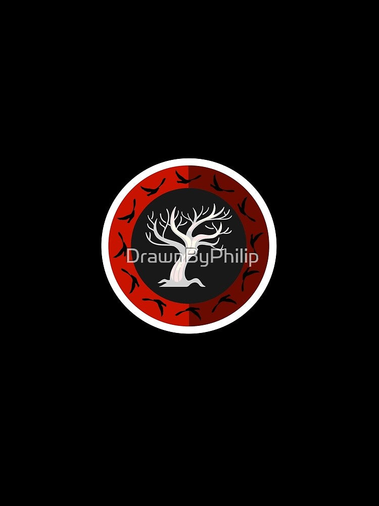 Blackwood, Throne, Swords, Dragon by DrawnByPhilip