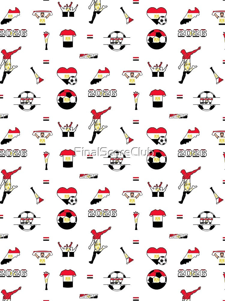 Egypt 2026 Soccer Collection by FinalScoreClub