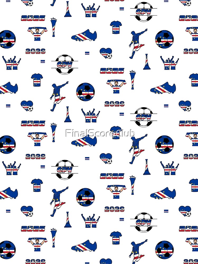 Cape Verde 2026 Soccer Collection by FinalScoreClub