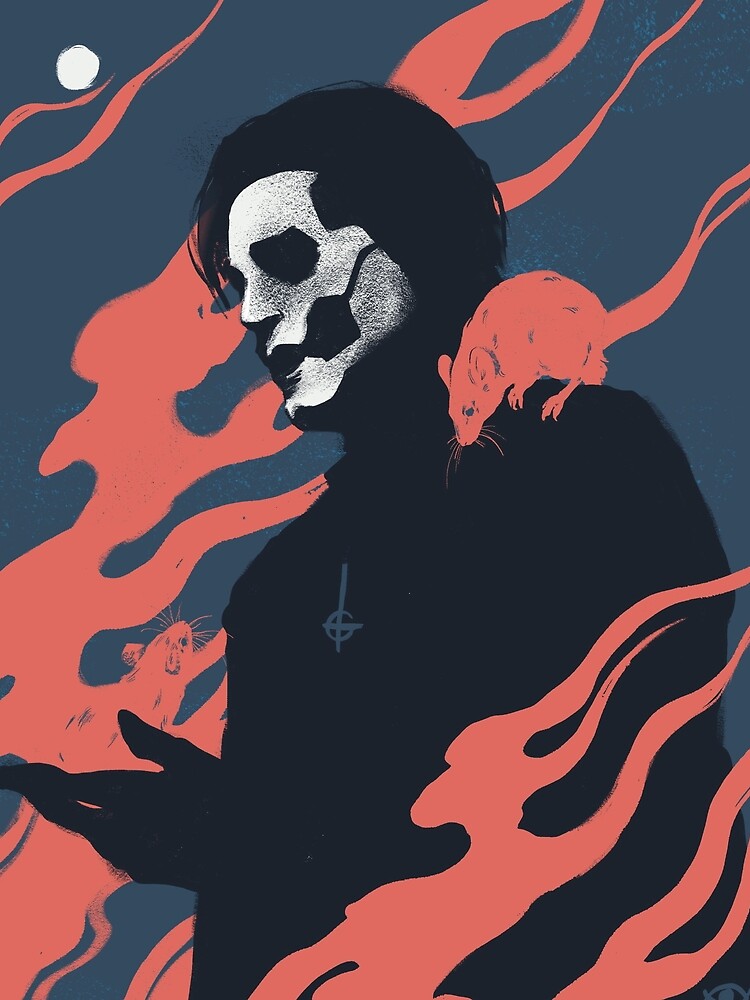Papa Emeritus IV rats - print by Osiiiris