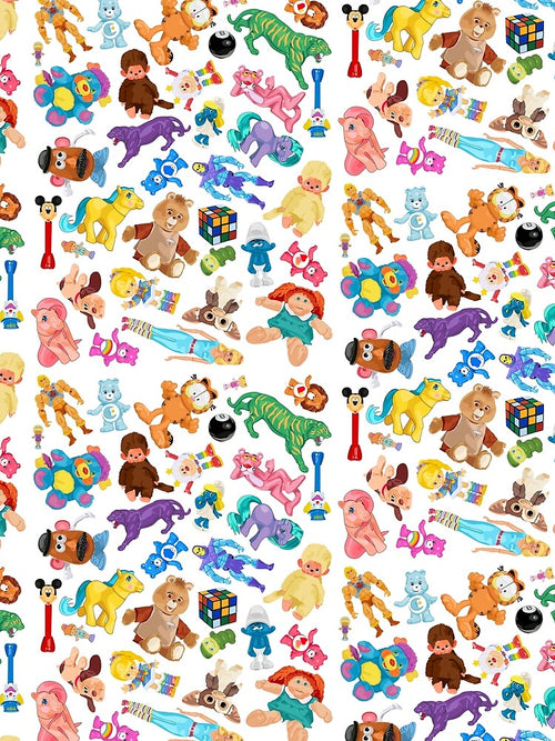 80s Toy Collage by hellomalcolm