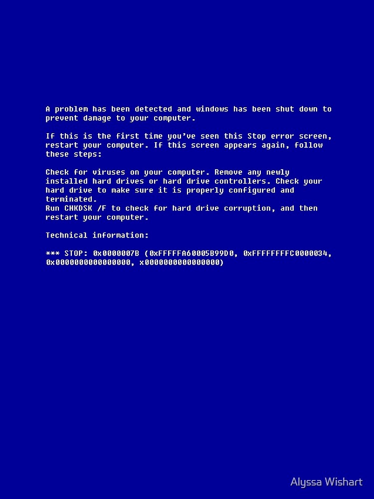 BSoD by Alyssa Brennan