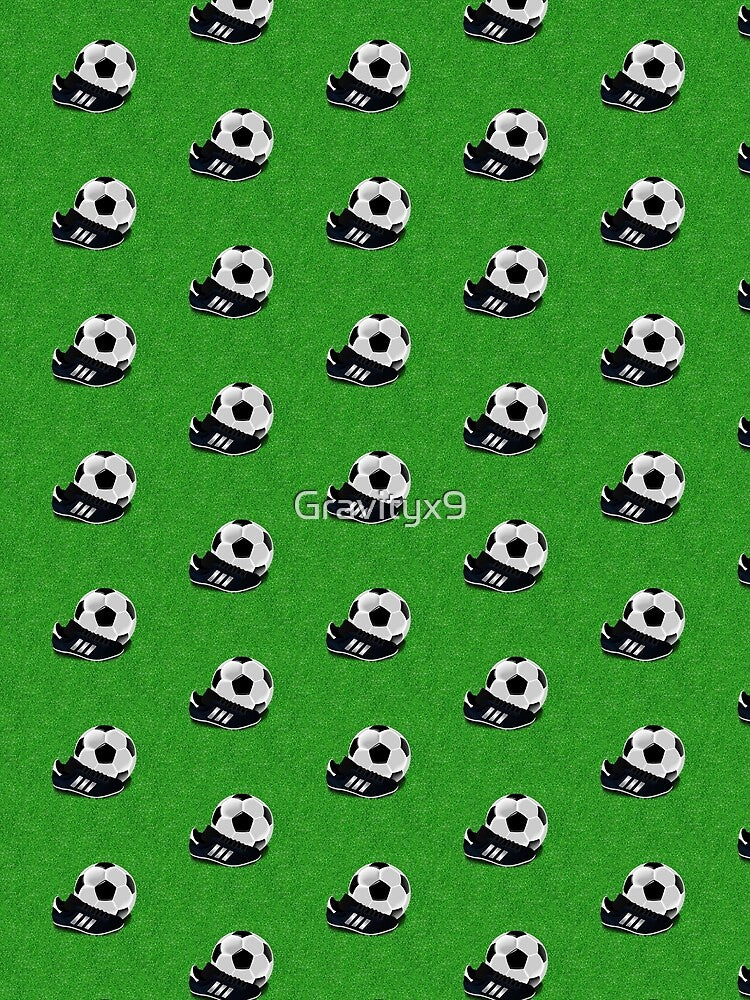 Soccer Cleat and Soccer Ball by Gravityx9