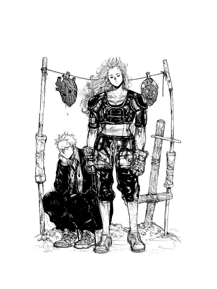 Shin and Noi by Fire TheMann