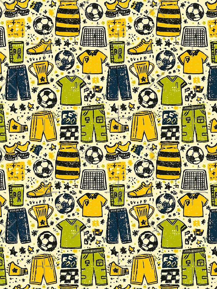 Grunge Style Soccer Cleats and Balls by Piotrek0001