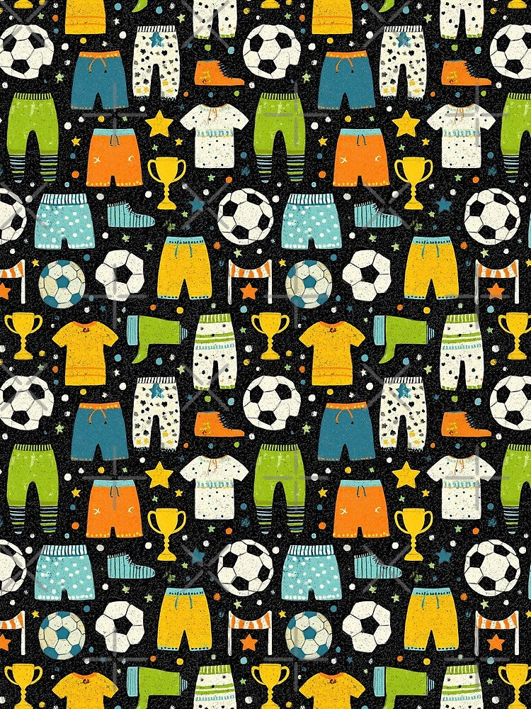 Midnight Blue Soccer Fan Texture by Piotrek0001