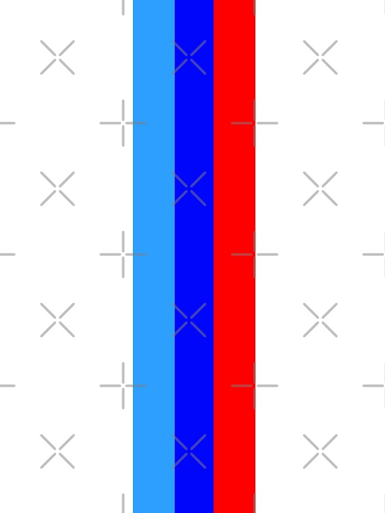 European - German - Stripes (White Background) by Racing Stripes Only