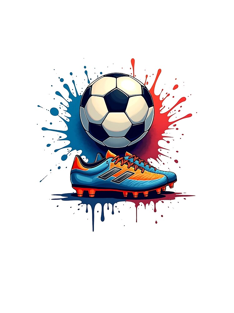 Soccer ball and cleats by Sopilka