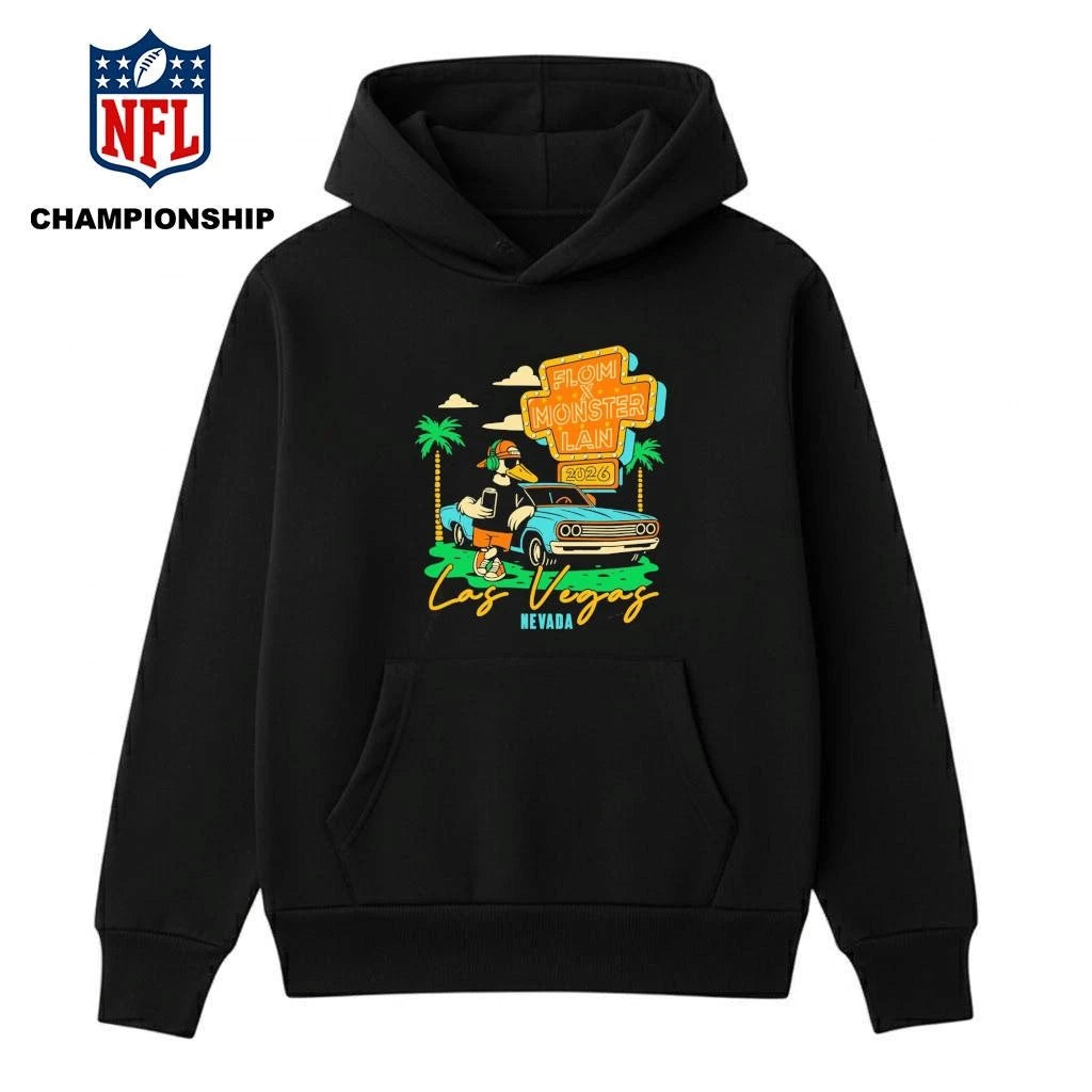 Flom x Monster Lan 2026 Las Vegas Nevada Shirt