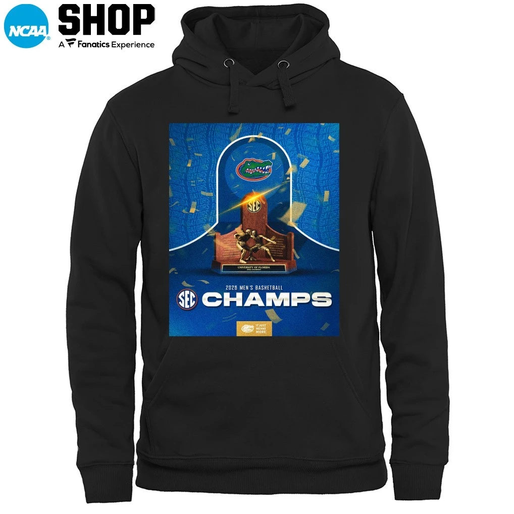 Florida Gators 2026 SEC Men’s Basketball Champs T-Shirt