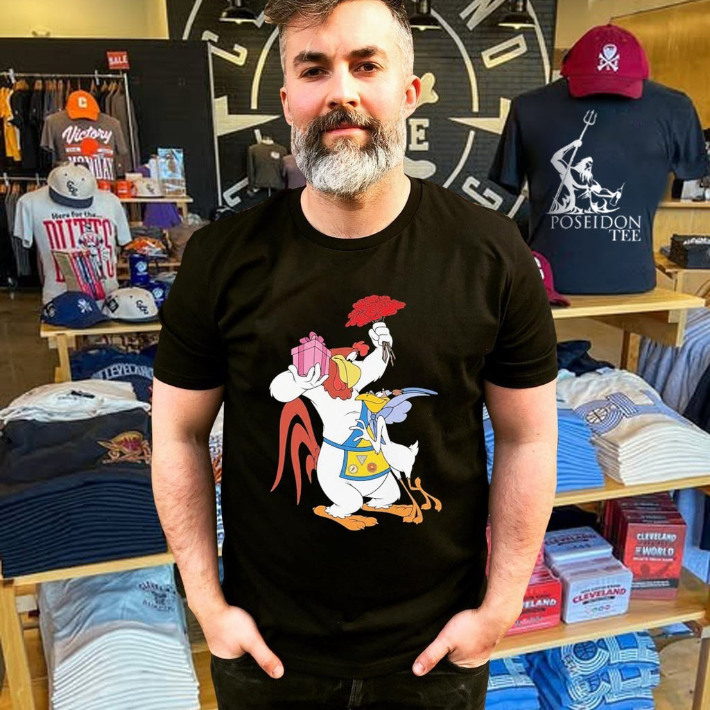 Foghorn Leghorn Miss Prissy Valentine Vintage Looney Tunes T-shirt