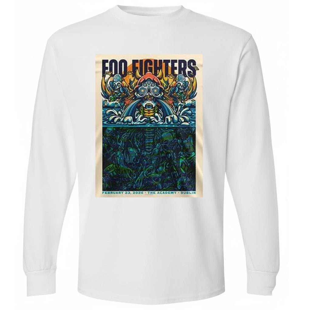 FOO FIGHTER Tour Dublin Special Shirt