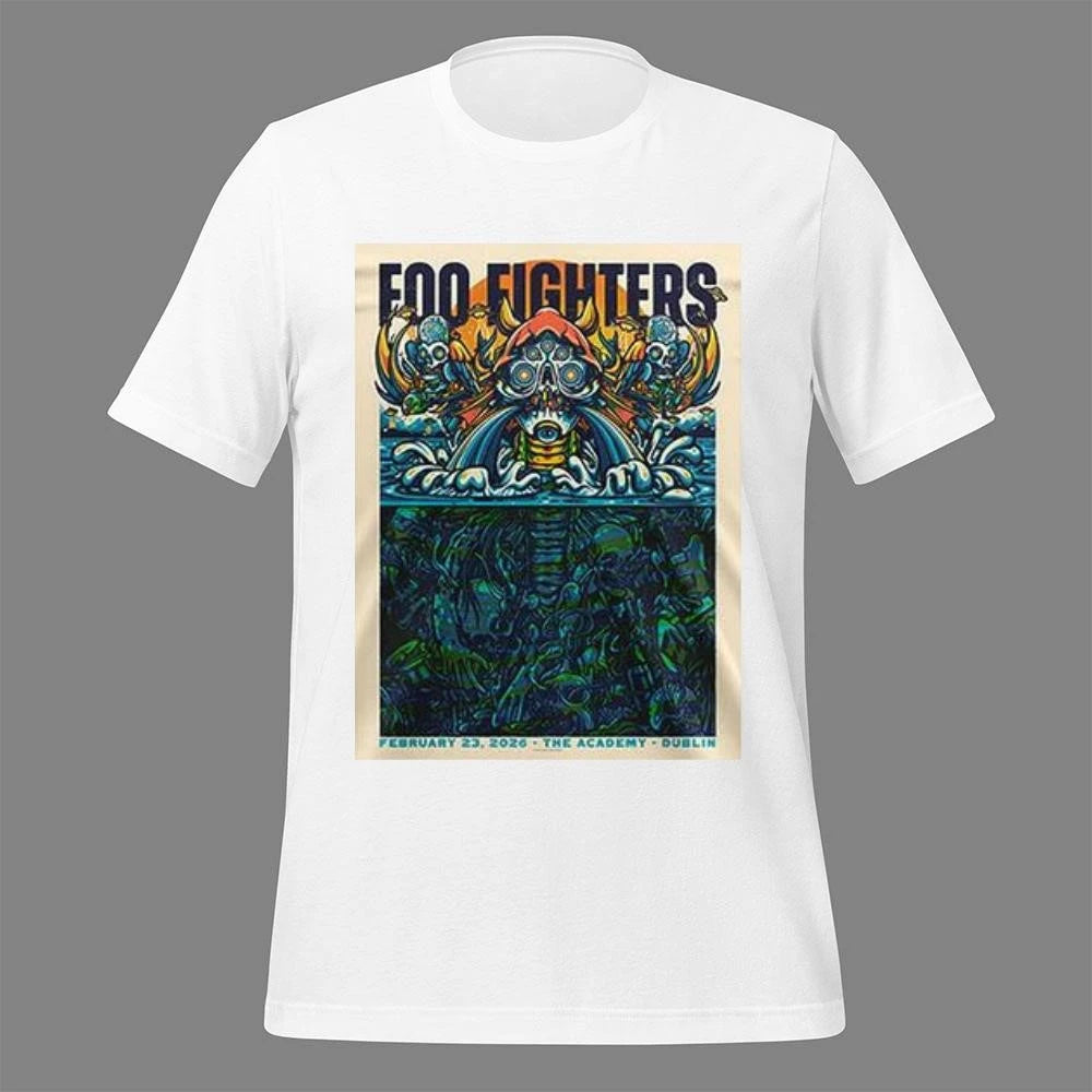 FOO FIGHTER Tour Dublin Special Shirt