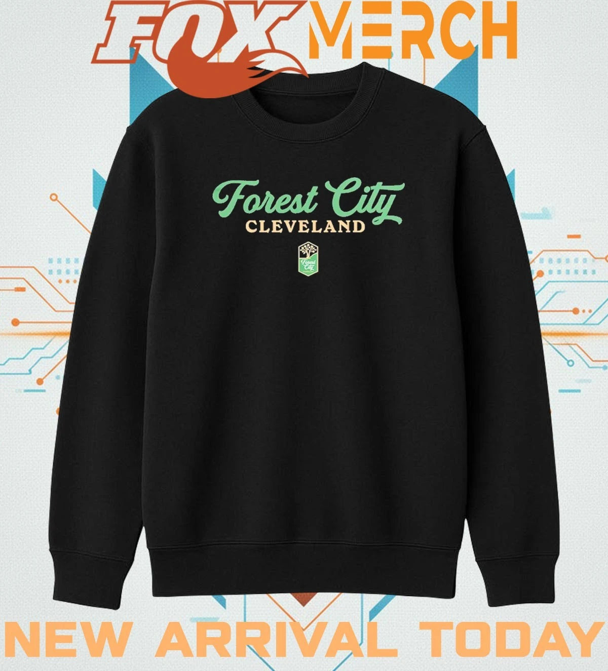 Forest city Cleveland t-shirt