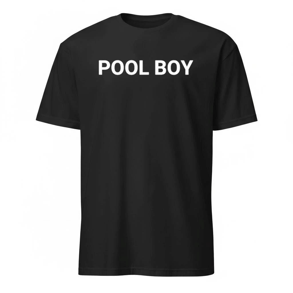 François Arnaud Wearing Pool Boy Shirt