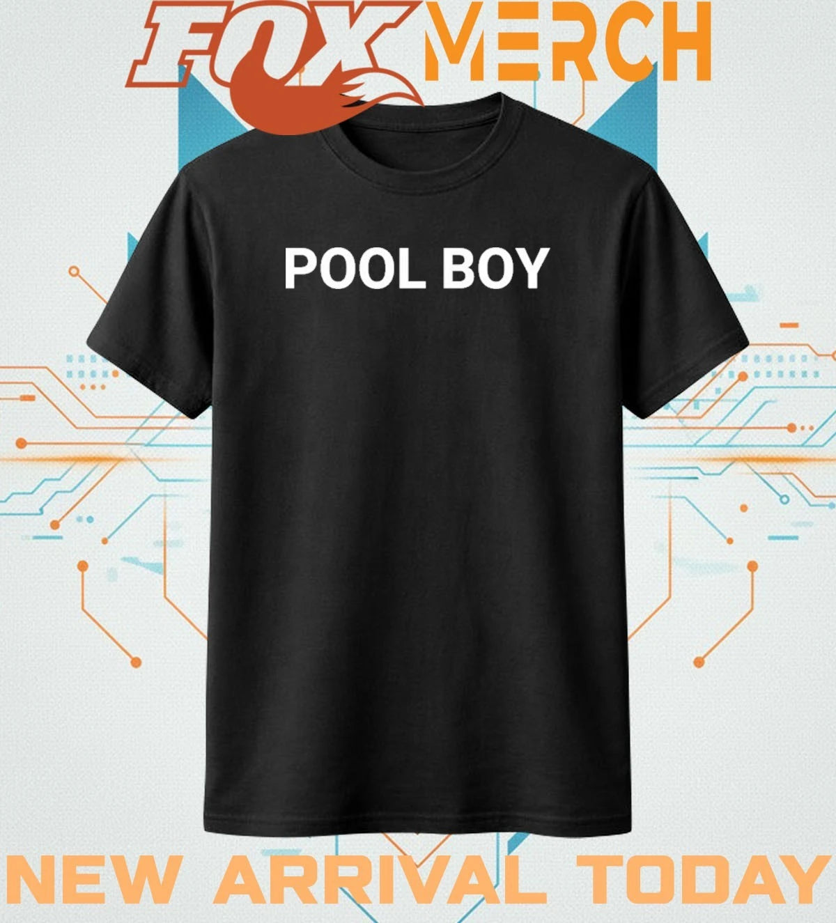 François arnaud wearing pool boy t-shirt