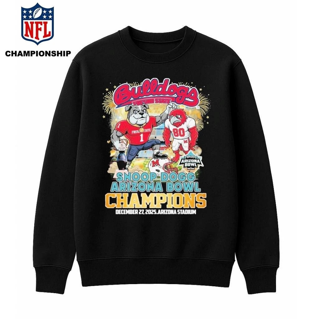 Fresno State Bulldogs Arizona Bowl Champions Shirt