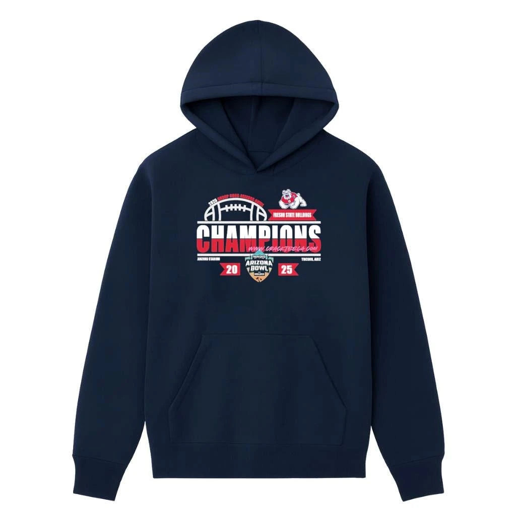Fresno State Bulldogs Football 2025 Snoop Dogg Arizona Bowl Champions Locker Room Shirt