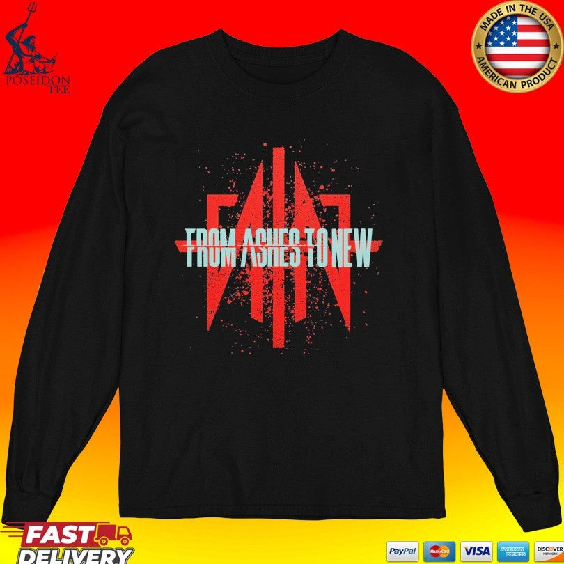 From Ashes To New Death Logo T-shirt