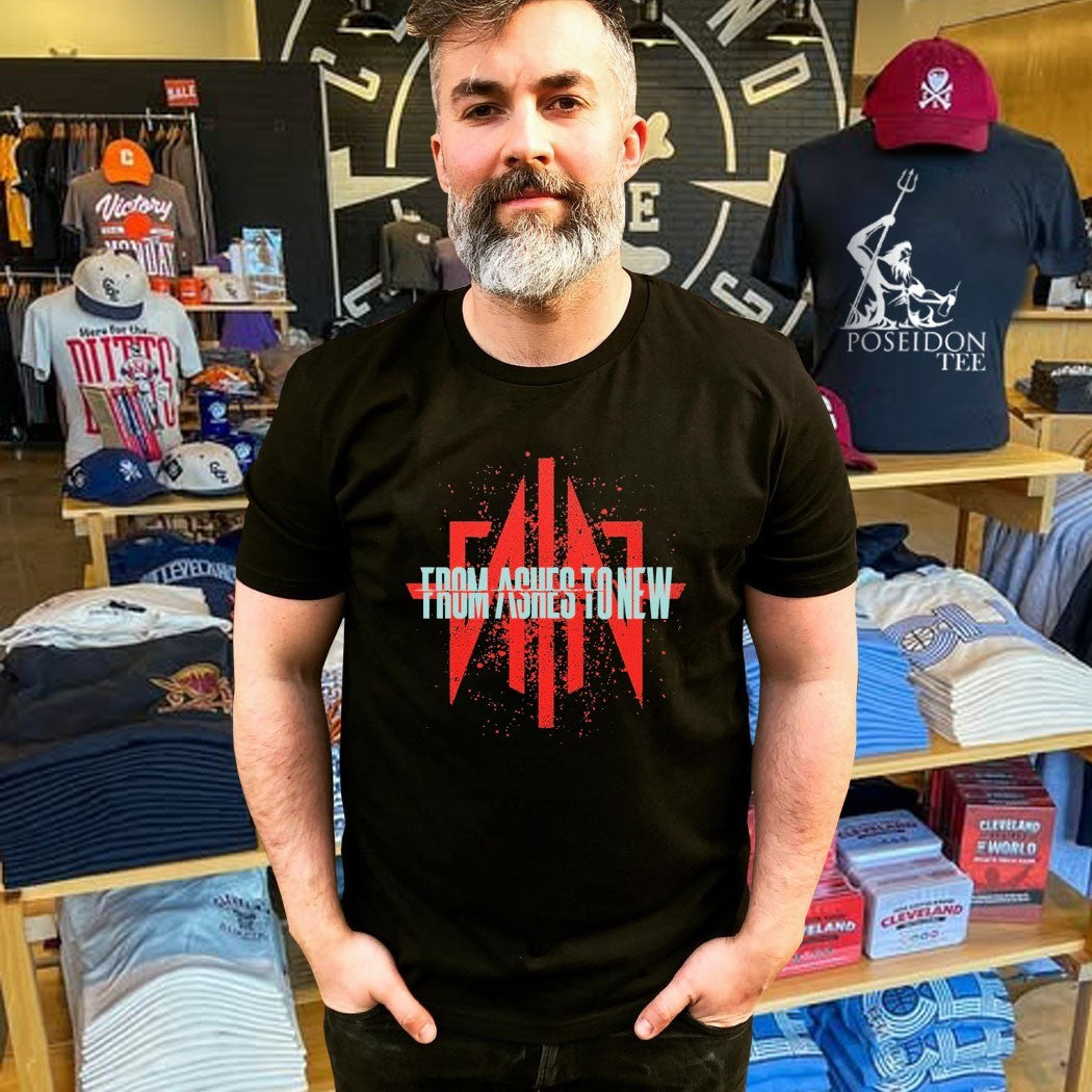 From Ashes To New Death Logo T-shirt