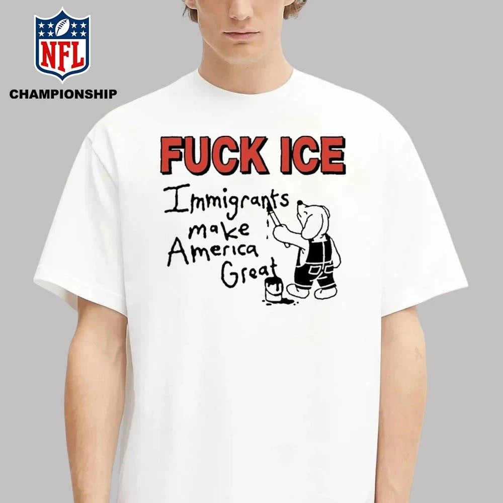 Fuck Ice Immigrants Make America Great Minnesota Shirt