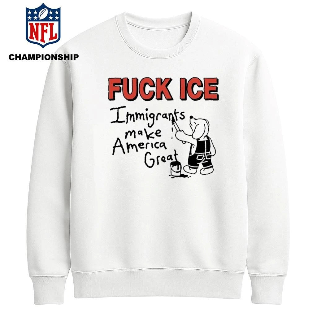Fuck Ice Immigrants Make America Great Minnesota Shirt