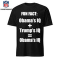 Fun Fact Obama And Trump IQ Shirt