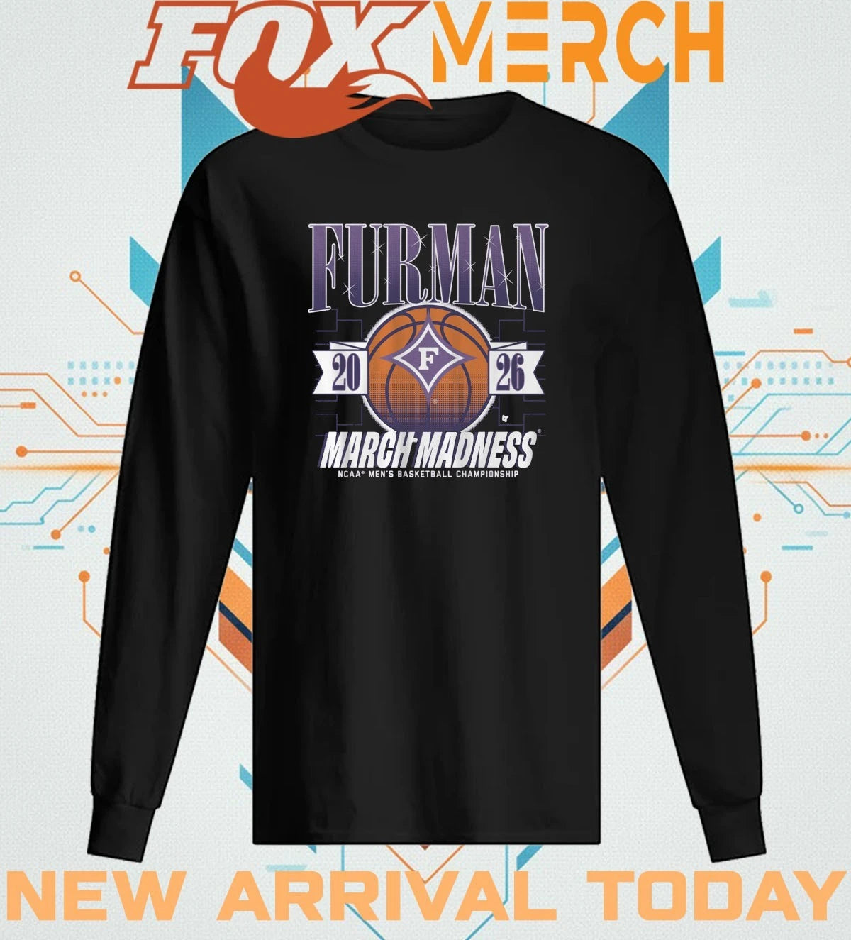 Furman Paladins Men’s Basketball 2026 March Madness t-shirt