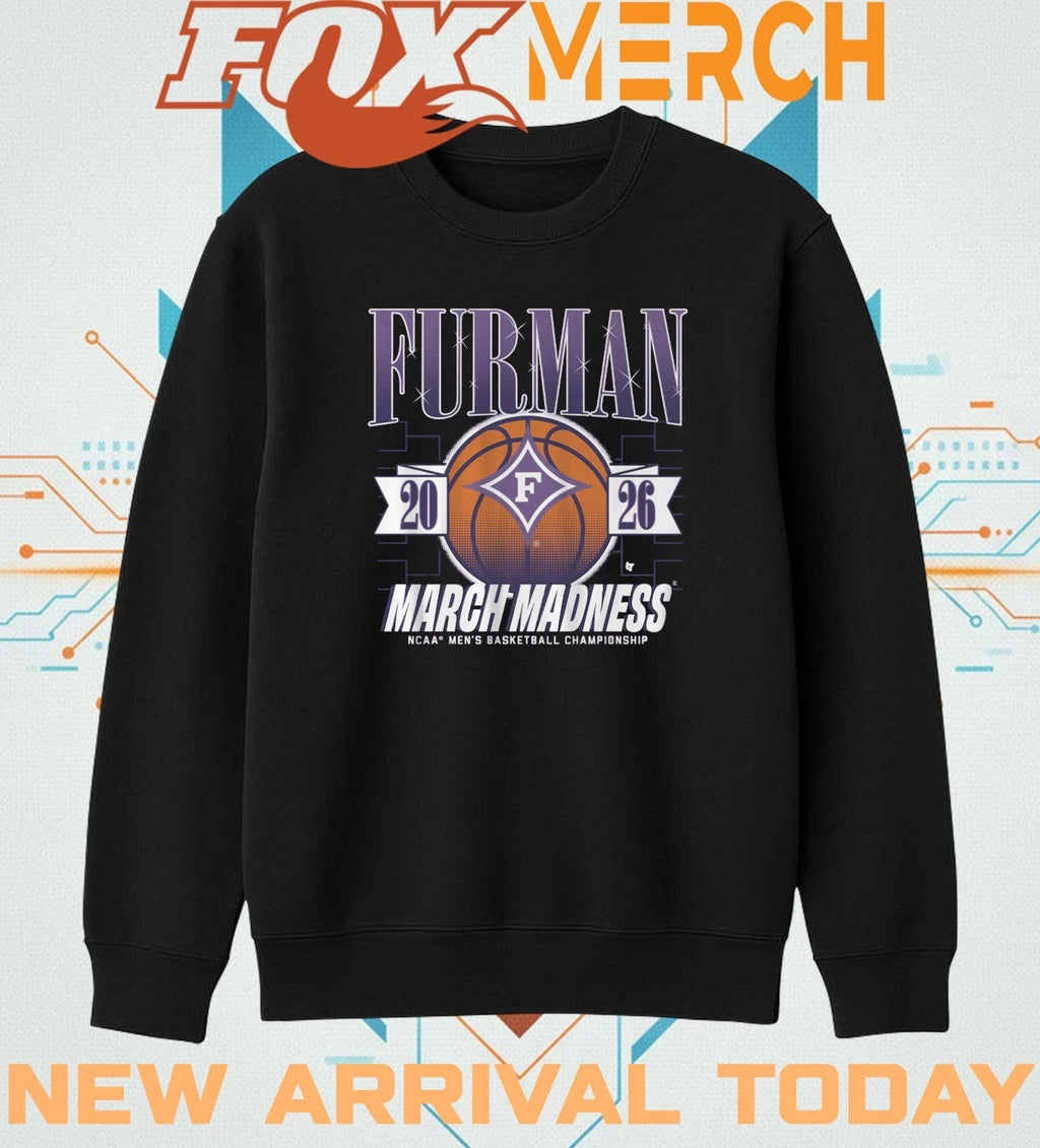 Furman Paladins Men’s Basketball 2026 March Madness t-shirt