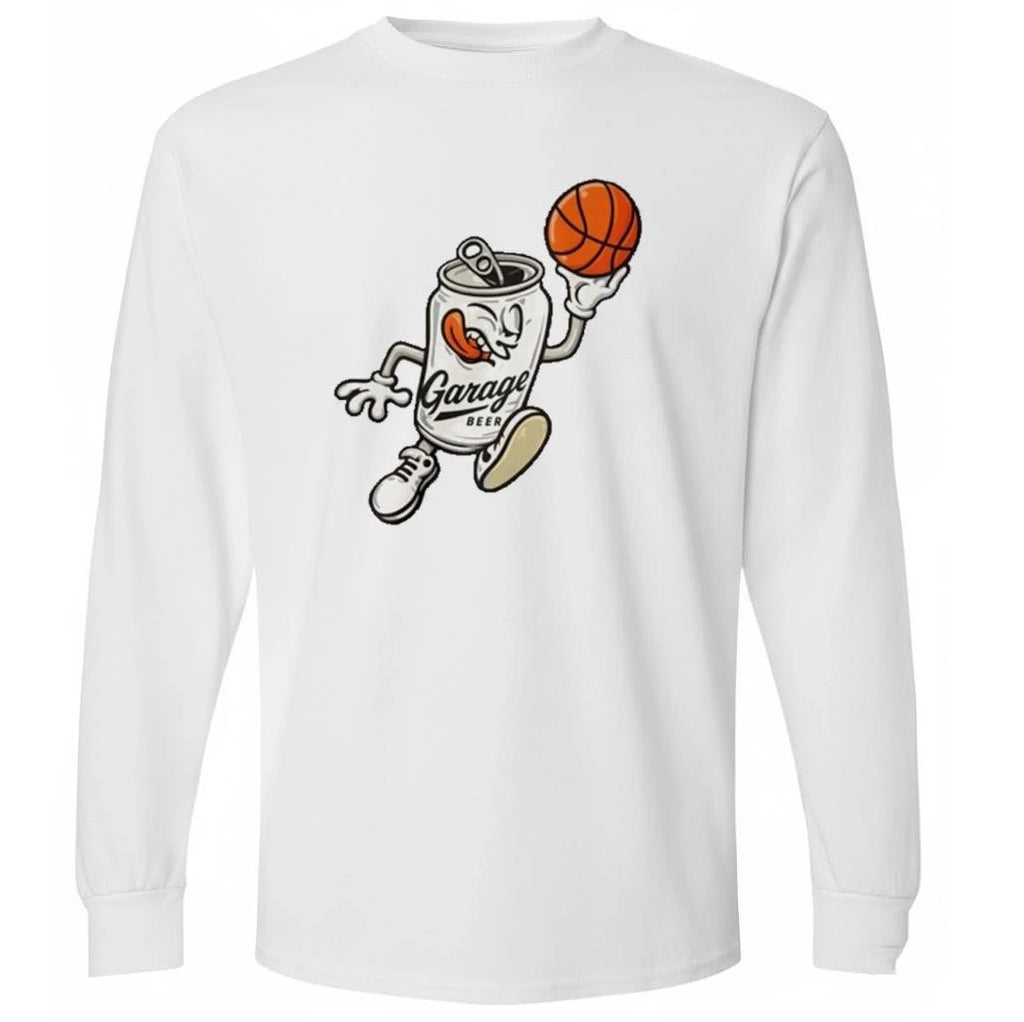 Garage Beer Playing Basketball Shirt