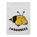 I Love Boobees Garden Flag