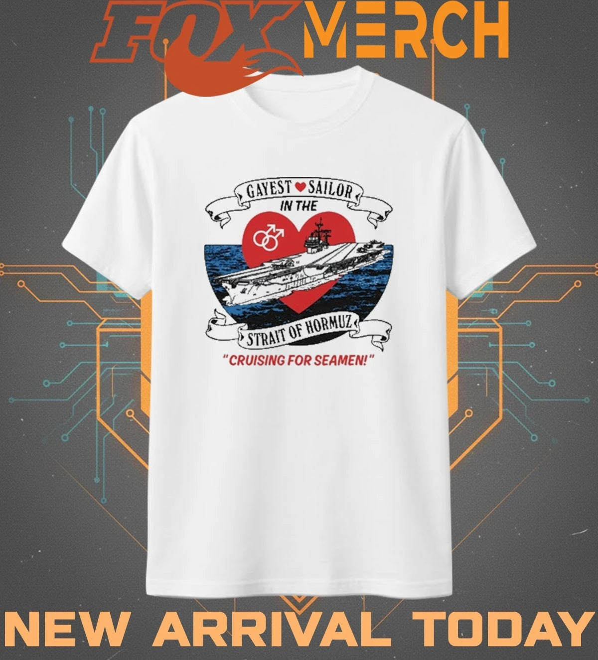 Gayest Sailor In The Strait Of Hormuz t-shirt