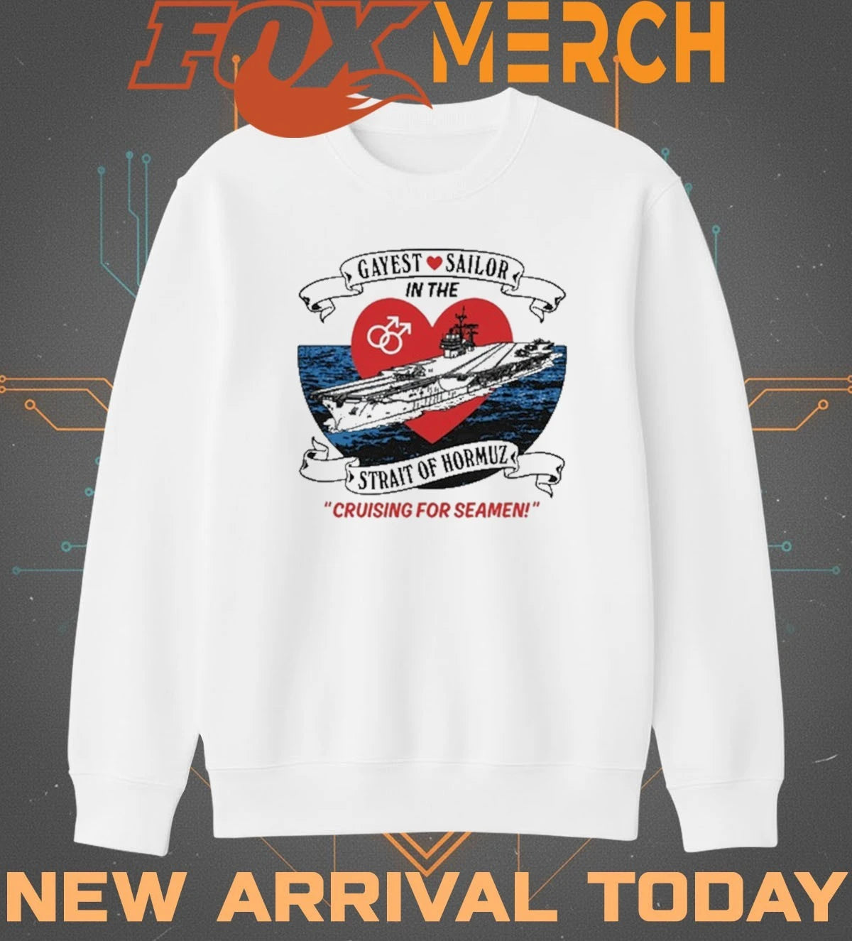 Gayest Sailor In The Strait Of Hormuz t-shirt