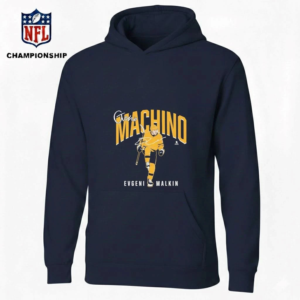 Geno Machino Evgeni Malkin Pittsburgh Hockey Shirt