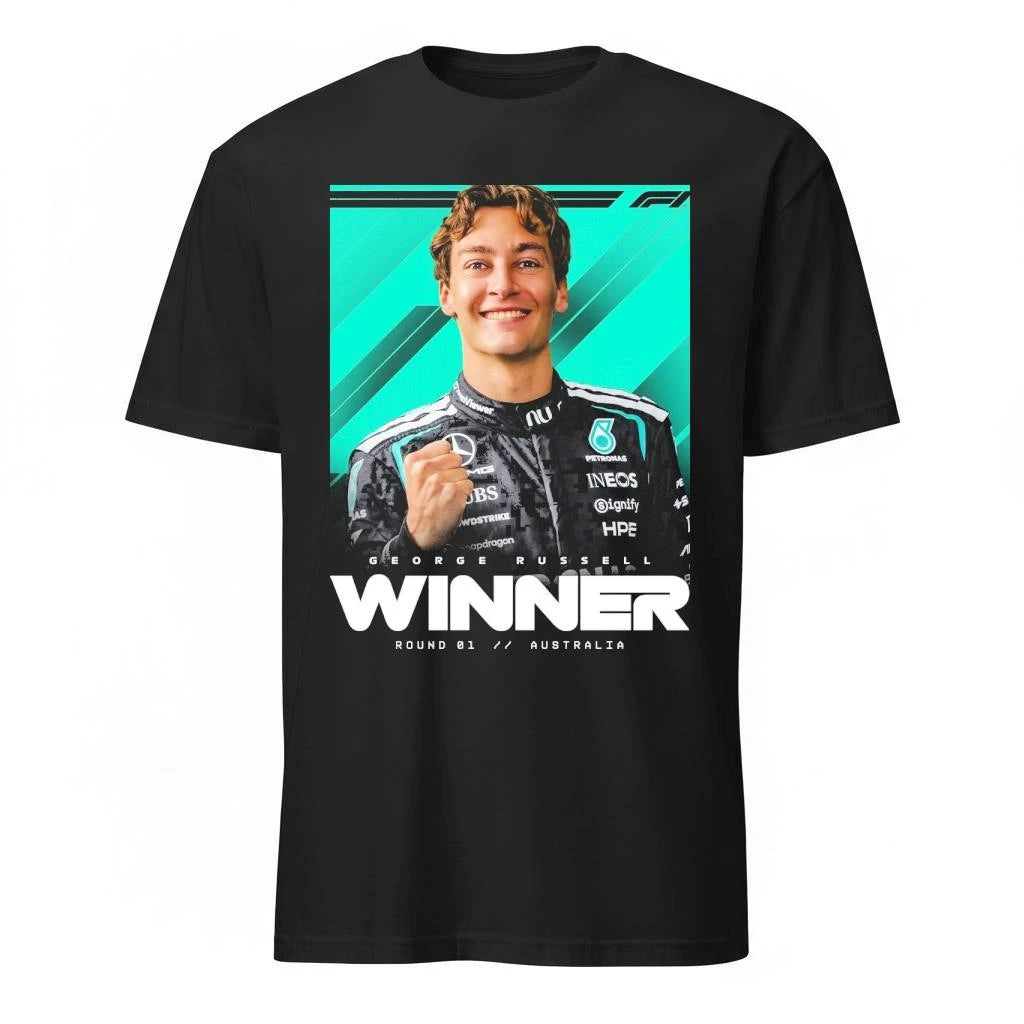 George Russell Melbourne Australia GP 2026 Winner Mercedes-AMG PETRONAS F1 Team Shirt
